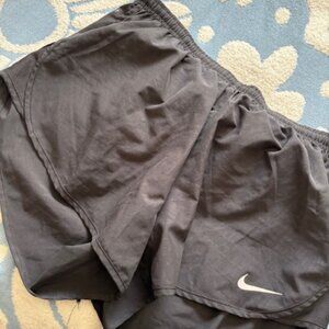 Nike black running shorts - size large